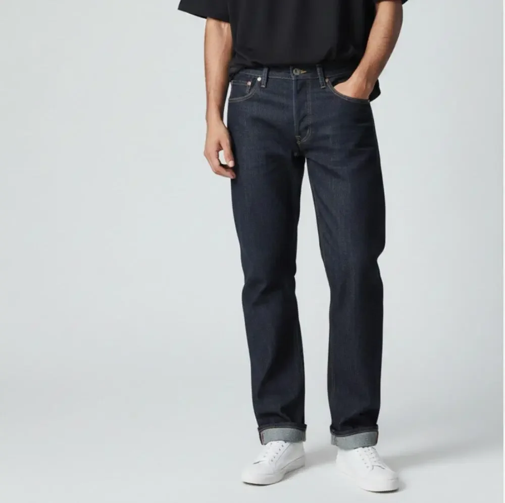 LEVI'S Men's 513 Slim Straight Jeans Size 36X32 In Darrk Wash